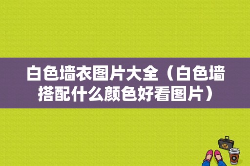 白色墙衣图片大全（白色墙搭配什么颜色好看图片）