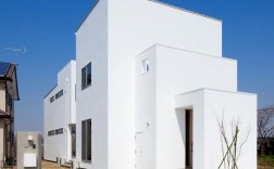 日本白色的建筑（日本白色住宅）