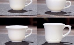茶杯陶瓷白色外有花纹（白色陶瓷茶杯黄了怎么清洗）