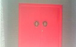 红色钢木门改白色（红色的门怎样改成白色的门）