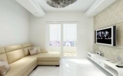 客厅白色瓷砖家具（客厅白色瓷砖装修效果图大全）