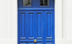 蓝色门窗刷白色漆（蓝色门窗刷白色漆好吗）