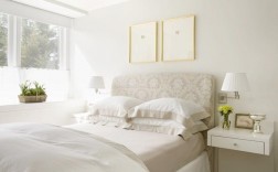 卧室白色床图片（卧室白色床配什么墙纸）