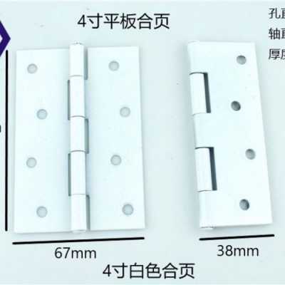 白色门配啥合页（白色门合页怎么配颜色）-图2