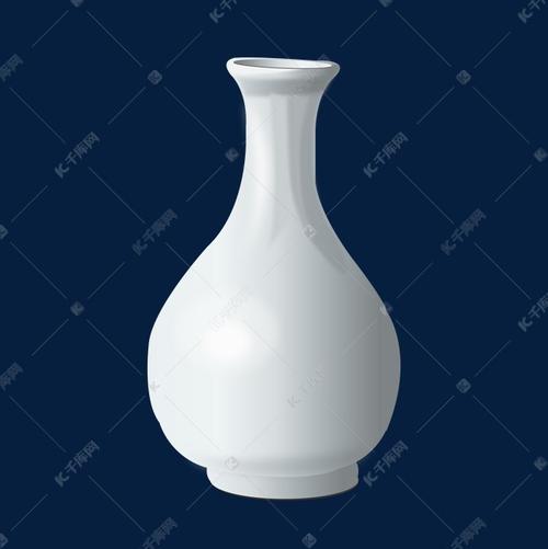 色彩白色花瓶怎么画（白色花瓶图片大全简单好看）-图1