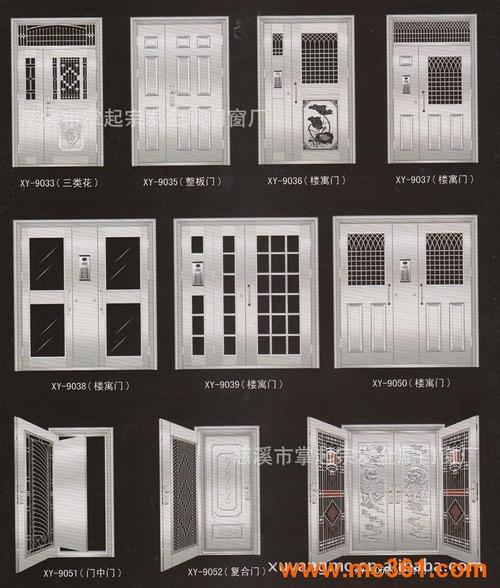 白色钢板门（白钢板门图片大全）-图2