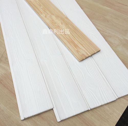 纯白色木塑（纯白色木板）-图2