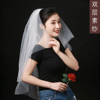 黑衣服白色头纱（黑色衣服白色头纱有什么含义）-图1