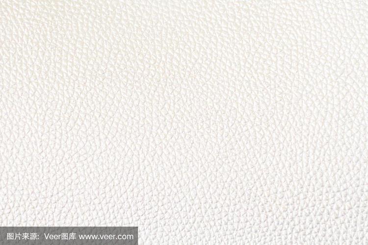 白色皮纹材质（白色皮革面料）-图1