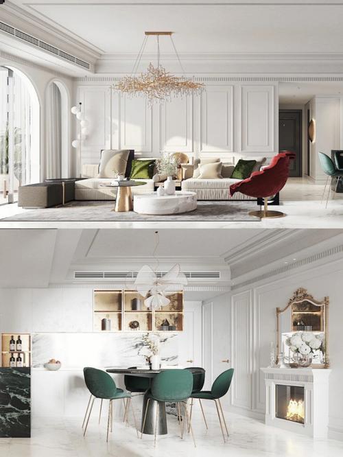 法式白色家具图片（白色法式风格）-图1