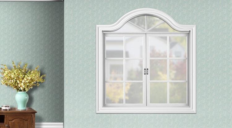 门门窗白色角线（门窗白色效果图大全）-图1