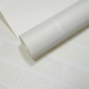 工程壁纸墙纸白色（工程壁纸批发）-图2