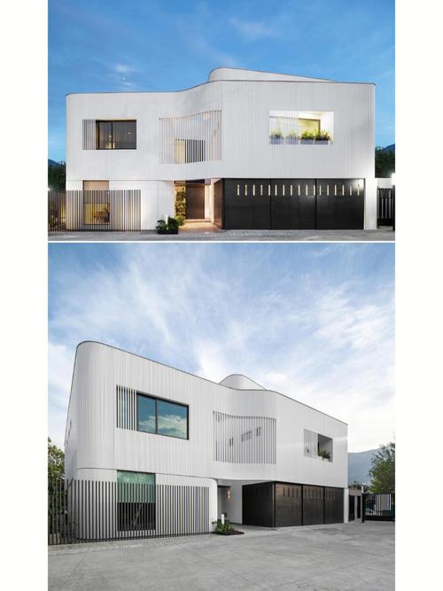 白色住宅设计（白色住宅楼）-图3