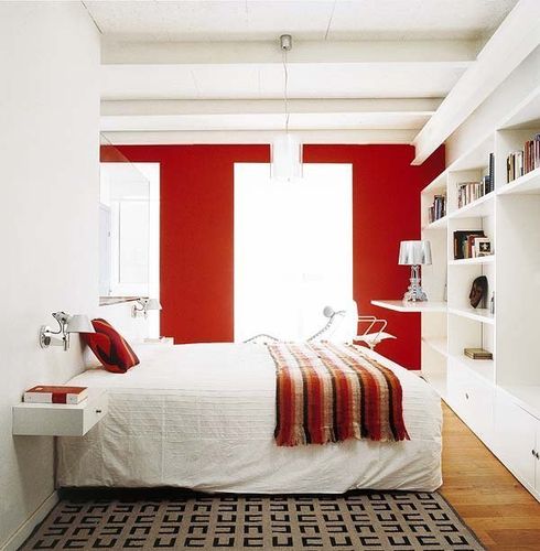 红白色房间布置（装修红白搭配好看吗）-图1