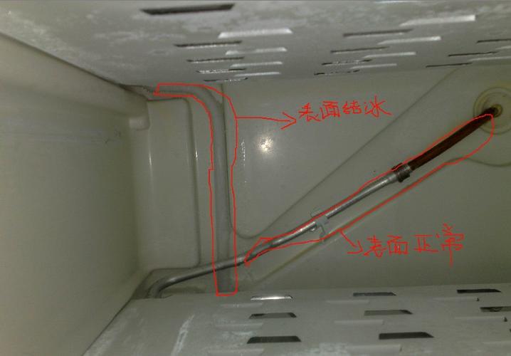 冷冻室白色管子（冷冻室管子结冰）-图1