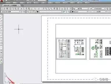 cad模型布局白色（cad布局是白色的）-图3
