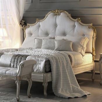 欧式白色公主床（白色公主床搭什么颜色的床罩好看呢?）-图3