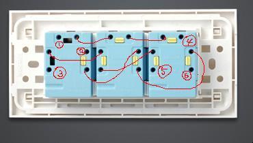 插座蓝色白色绿色线（插座上蓝绿黄线是什么线）-图2