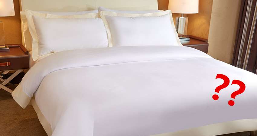 酒店白色床单洗涤（酒店白床单怎么洗的那么白）-图3