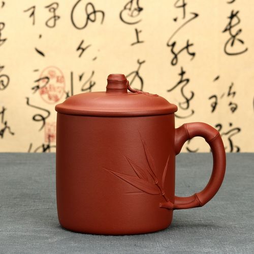 泡绿茶紫砂杯白色（紫砂杯泡绿茶有好处吗）-图3