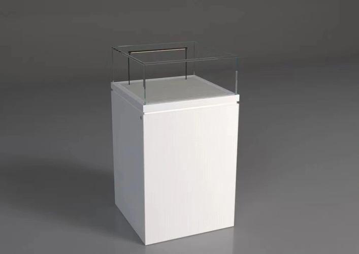 白色展柜（白色展柜材料）-图1