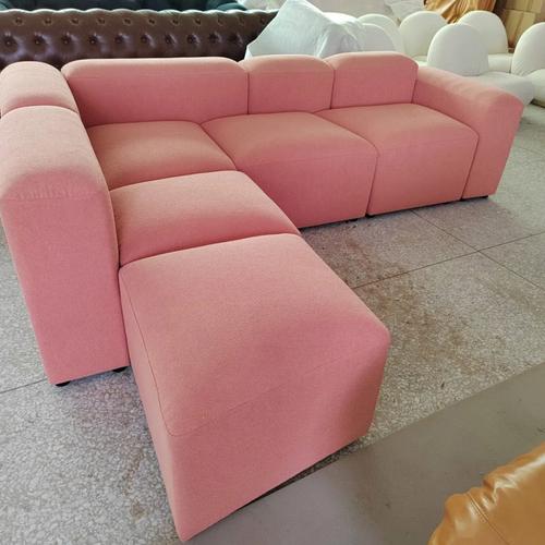 91粉粉白色沙发（粉色沙发图片大全）-图2