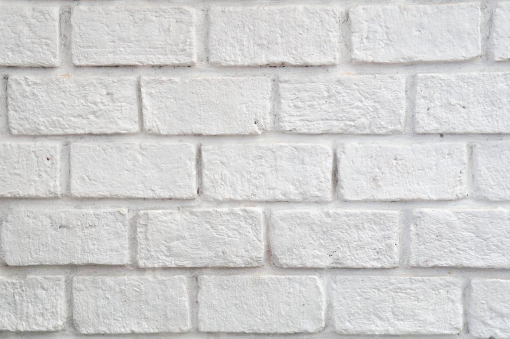 白色砖墙字母（白色砖头墙）-图1