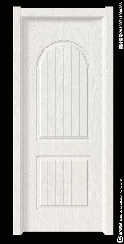 白色木纹门板贴图（白色木纹门图片）-图1