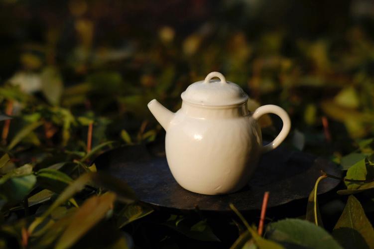 白色碎茶壶（白色的茶壶）-图2