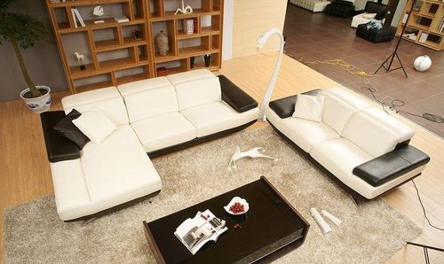 白色沙发配白色茶几好看（白色沙发配什么沙发垫）-图3