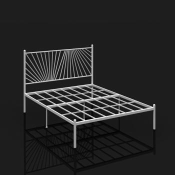 白色铁艺家具设计（铁艺床白色好搭还是黑色）-图3