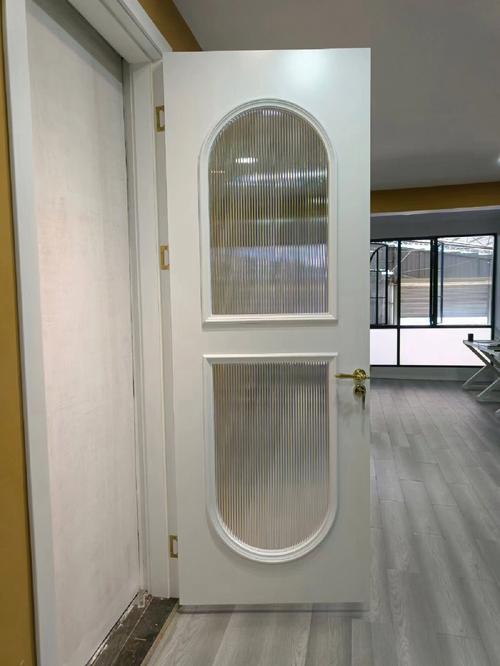 白色木门玻璃门（白色木门玻璃门好看吗）-图1