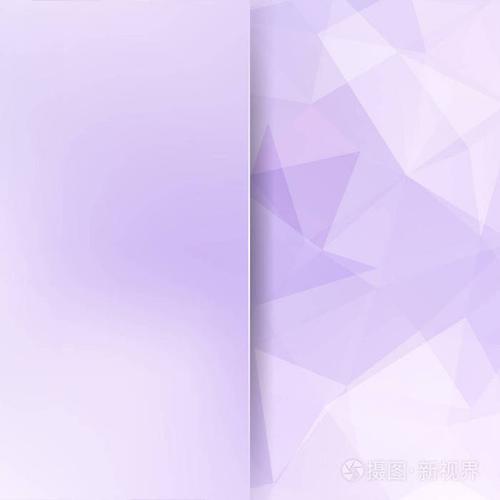 紫色打底白色装饰（紫色打底白色装饰好看吗）-图1