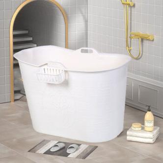浴桶长白色（浴缸白色）-图2