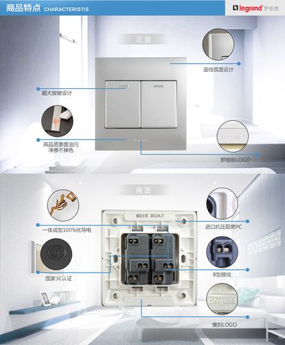 银色开关配白色墙（装修开关面板选银色还是白色）-图3